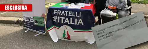 "Fuori di qui, vecchia fascista di m..'. Insulti choc alla militante FdI