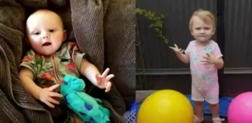 In foto, Chloe e Darcy (screenshot video 9News)
