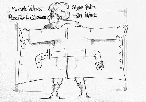 La vignetta del giorno - Violenza senza vergogna sulle donne