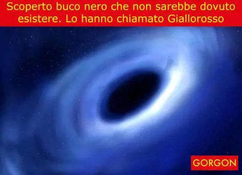 La satira del giorno: scoperto un buco nero anomalo