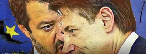Le comiche finali tra Conte e Salvini