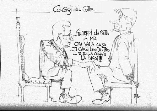 La vignetta del giorno: I consigli del Colle