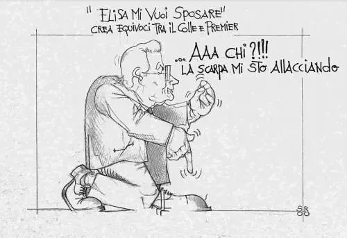 La vignetta del giorno: equivoci tra il Colle e il premier