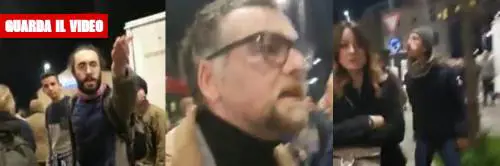 Sardine aggrediscono sindaco "Insulti, sputi e spintoni dagli anti Salvini"