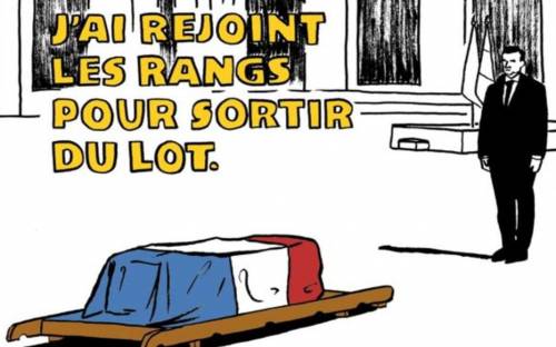 Charlie Hebdo, bufera per la vignetta che ironizza su 13 soldati morti