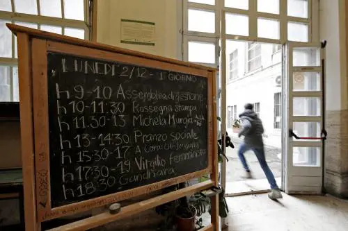 Michela Murgia al liceo Virgilio occupato
