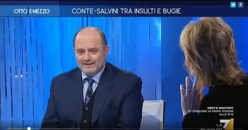 Bechis critica il Mes e Gruber lo interrompe per fargli la lezioncina