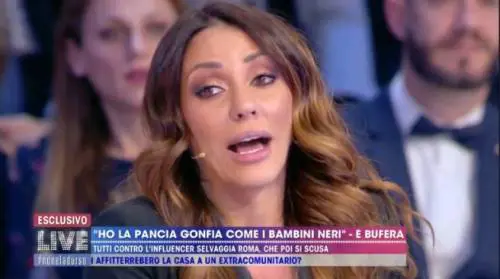 Selvaggia Roma si scusa per la gaffe sui bambini africani