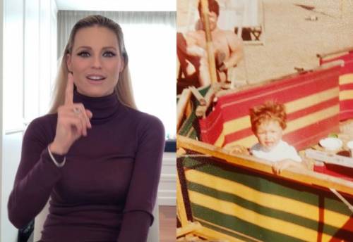 Michelle Hunziker amarcord sui social: "Feci uscire di testa mio padre e lui mi imprigionò"