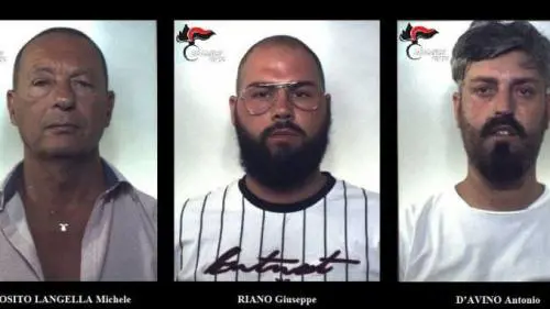 I tre rapinatori arrestati ad agosto
