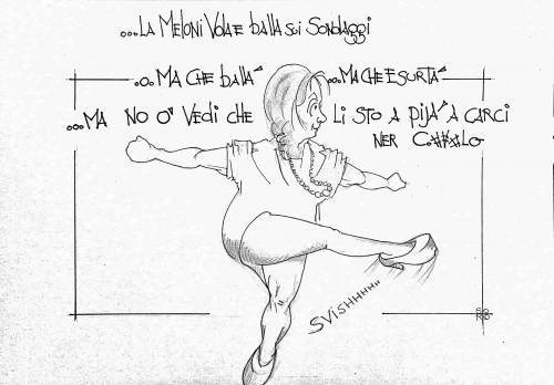 La vignetta del giorno: Meloni vola nei sondaggi
