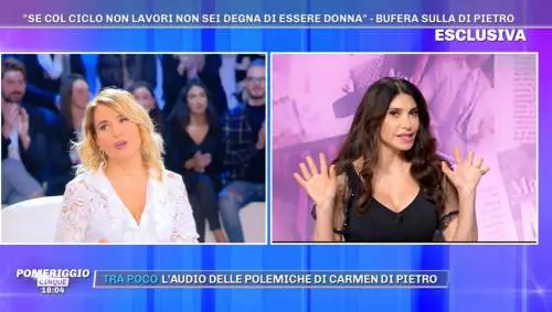 Carmen Di Pietro si scusa: "Non ne sapevo nulla"