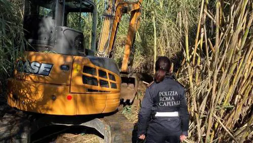 Parco della Cellulosa, demolite capanne abusive