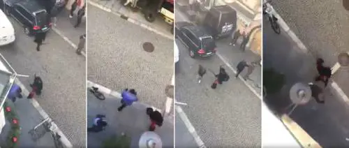 "Botte dai demoni mascherati". Ma per gli organizzatori è una messinscena