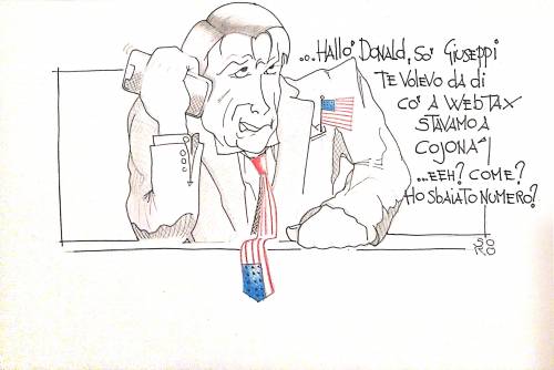 La vignetta del giorno: ​Conte sbaglia numero