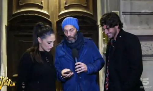 Striscia la notizia bacchetta Cecilia Rodriguez e Ignazio Moser, spericolati in auto