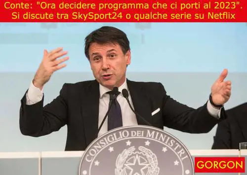 La satira del giorno: il nuovo programma di Conte
