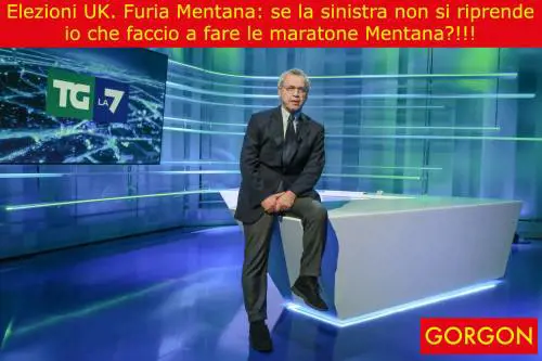 La satira del giorno: elezioni Uk e la furia Mentana