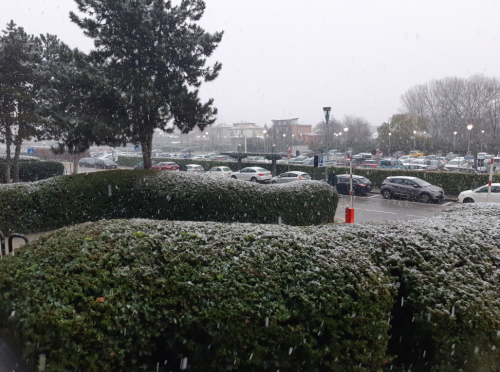 A Milano scende la neve: imbiancata tutta la Lombardia