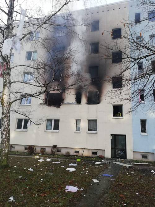 Germania, esplode un condominio: 1 morto e 25 feriti