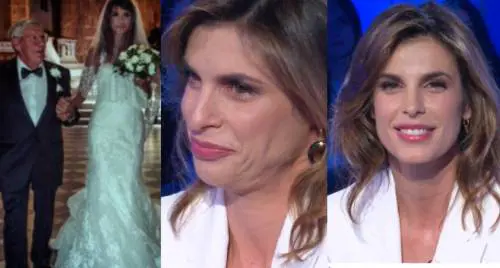 Elisabetta Canalis si commuove per il papà: "L'ho scoperto da grande"