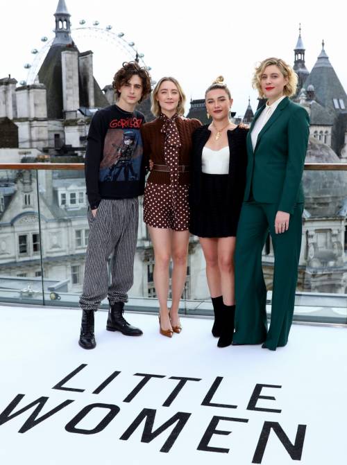 Il cast di 'Piccole donne' per la premiere di Londra