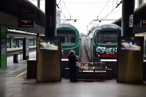 Da ieri c'è solo un treno che va da Milano a Roma