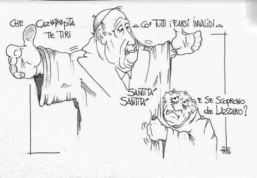 La vignetta del giorno: il Papa abolisce il segreto pontificio