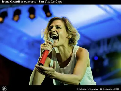 Irene Grandi da cantante in chiesa al successo