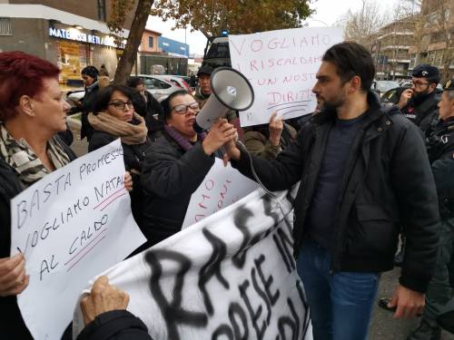 Gelo nelle case popolari, residenti "pronti a bloccare via Tiburtina"