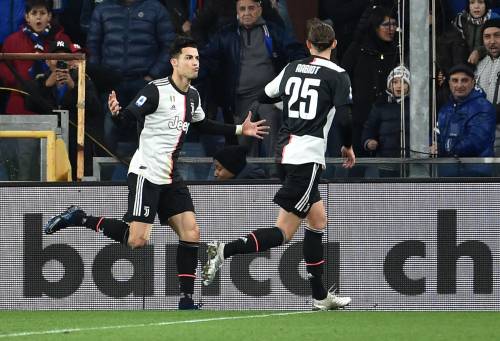 La Juventus stende 2-1 la Sampdoria. Bianconeri primi in solitaria