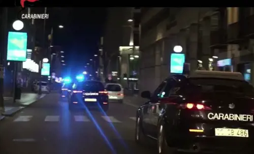 I carabinieri impegnati nell'operazione 'Rinascita-Scott'