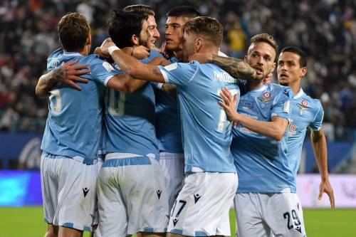 La Lazio batte 3-1 la Juventus a Riad e vince la Supercoppa Italiana