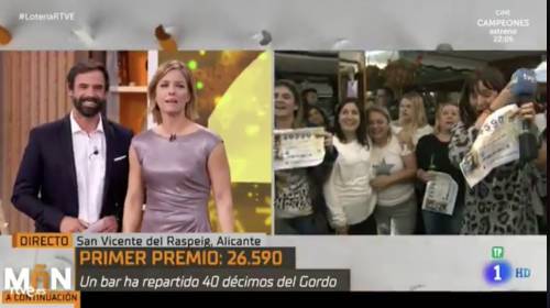 "Domani non vengo a lavorare", giornalista spagnola esulta per la vincita alla lotteria
