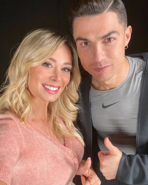 Diletta Leotta e Cristiano Ronaldo, la combo è spaziale