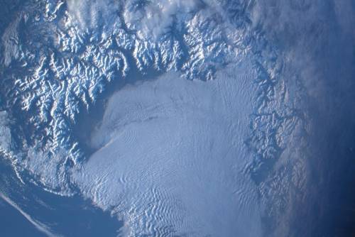 La neve vista dallo spazio: ​Parmitano saluta l'inverno