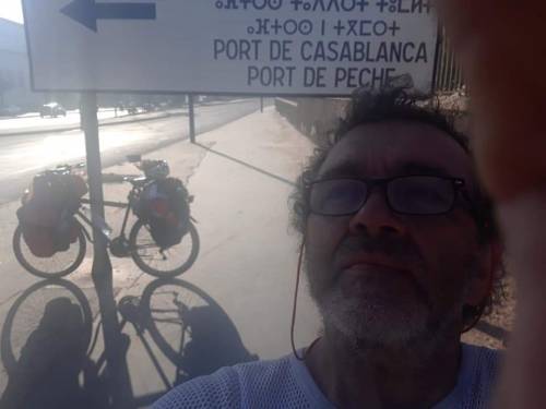 In bicicletta fino a Casablanca: l'impresa di un reatino