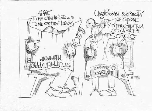 La vignetta del giorno: governo abusivo studia via di fuga