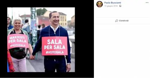 Le foto sul profilo della Bucci Buccianti