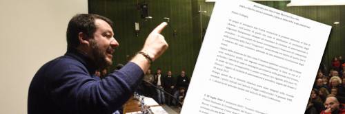 Così Salvini inchioda Conte: "Scelta collegiale, lo provano sette mail"