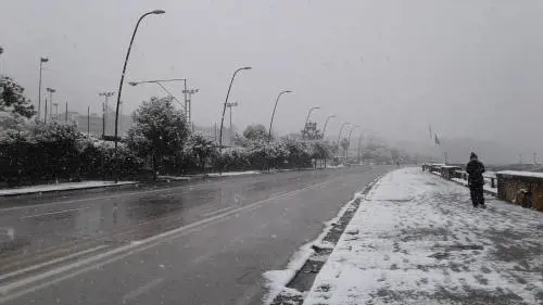 Campania, vento forte e freddo intenso: allerta meteo della Protezione Civile