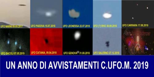 Ufo, i migliori avvistamenti in Italia del 2019