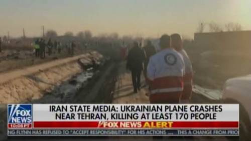 Iran, precipita aereo civile ucraino: oltre 170 morti