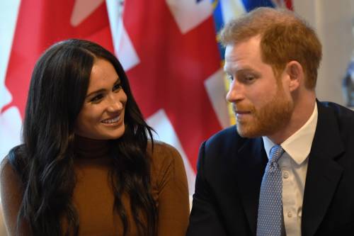 Harry e Meghan, momenti affettuosi in pubblico