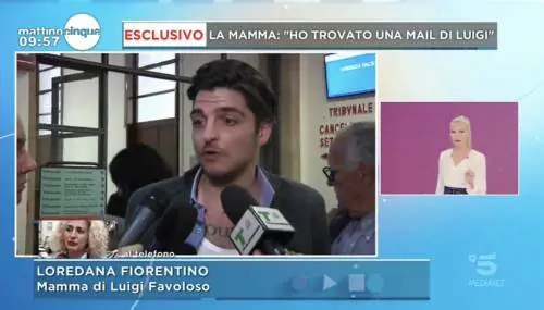 Scomparsa di Luigi Favoloso, la madre: "Ho ricevuto una mail poco fa"