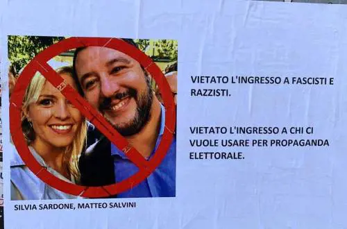 Quella cena degli antagonisti pro abusivi e contro i leghisti