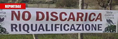  Valle Galeria dice "no" alla nuova discarica e il M5s perde i pezzi