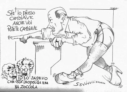 La vignetta del giorno: il cambio radicale di Zinga