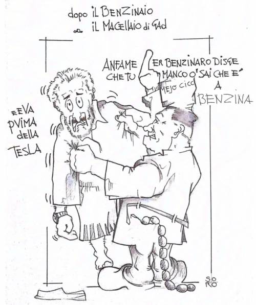 La vignetta del giorno - Il macellaio di Lerner