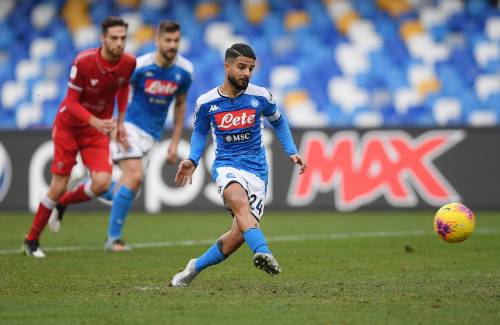 Coppa Italia, il Napoli ai quarti: decide una doppietta di Insigne